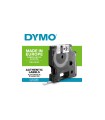 DYMO Rhino - Etiquettes Industrielles Gaine Thermorétractable 6mm x 1.5m - Noir sur Blanc