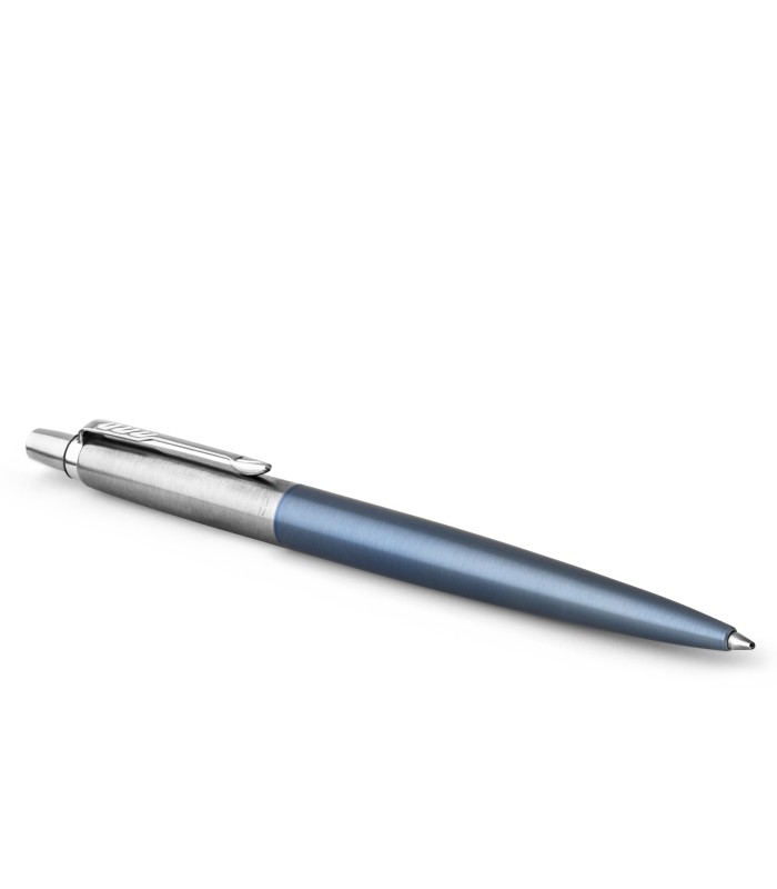 Parker Jotter Ballpoint Pen | Waterloo Blue | Medium Point Blue Ink