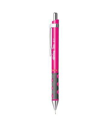 rOtring Tikky Mechanical Pencils | HB 0.7 mm Lead | Neon Pink | Box of 12