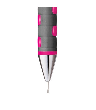 rOtring Tikky Mechanical Pencils | HB 0.7 mm Lead | Neon Pink | Box of 12