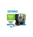 DYMO Rhino - Etiquettes Flexibles Nylon 24mm x 3.5m - Noir sur Blanc