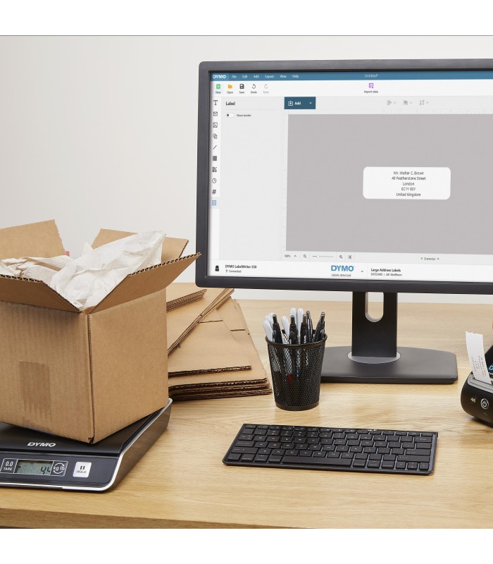 DYMO M5 Digital Package & Shipping Scale | up to 5KG Capacity | 20 cm x 20 cm