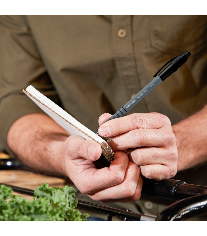 Paper Mate Flexgrip Ultra Retractable Ballpoint Pens | Medium Point (1.0mm) | Black Ink | 36 Count