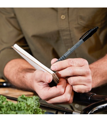 Paper Mate Flexgrip Ultra Retractable Ballpoint Pens | Medium Point (1.0mm) | Black Ink | 36 Count