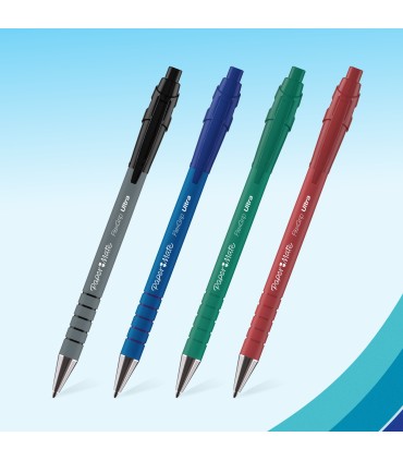 Paper Mate Flexgrip Ultra Retractable Ballpoint Pens | Medium Point (1.0mm) | Black Ink | 36 Count