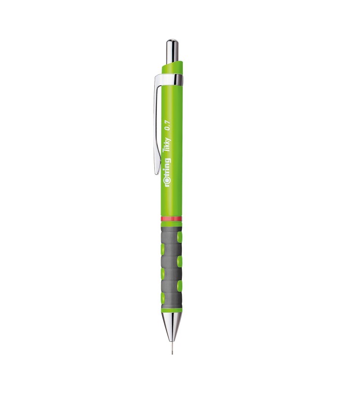 rOtring Tikky Mechanical Pencils | HB 0.7 mm Lead | Neon Green | Box of 12
