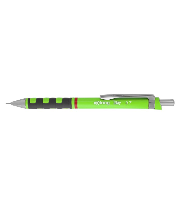 rOtring Tikky Mechanical Pencils | HB 0.7 mm Lead | Neon Green | Box of 12