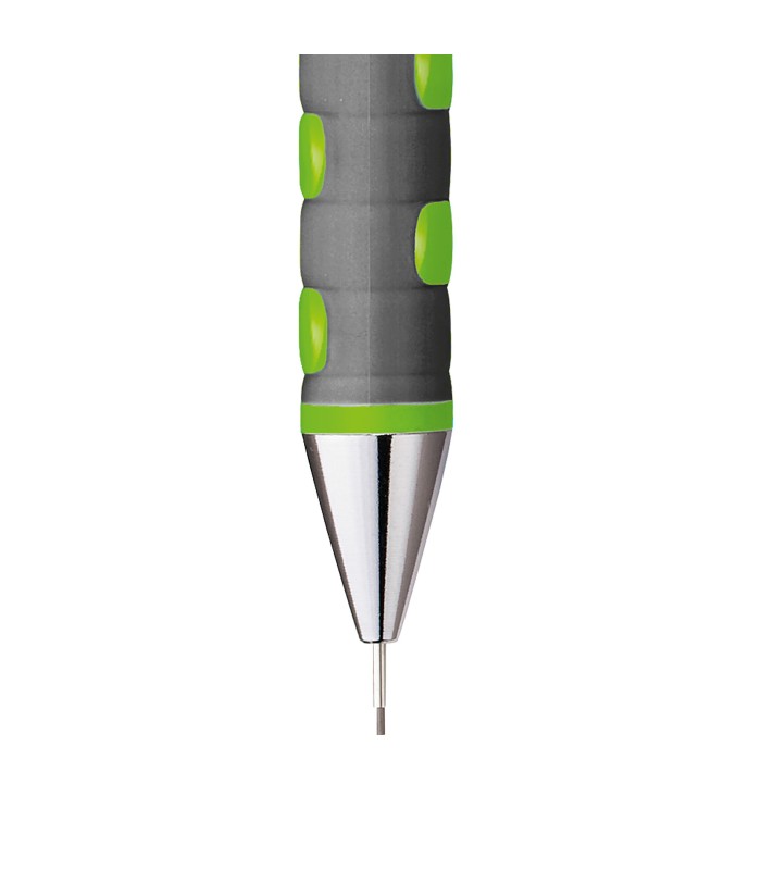 rOtring Tikky Mechanical Pencils | HB 0.7 mm Lead | Neon Green | Box of 12