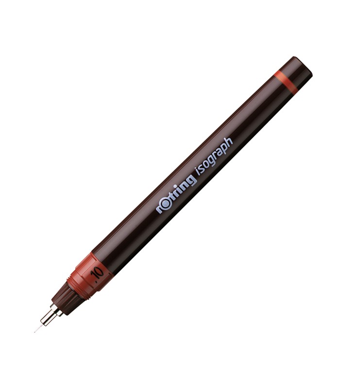 rOtring Isograph Technical Drawing Pen | 0.10 mm | Refillable Fineliner Pen