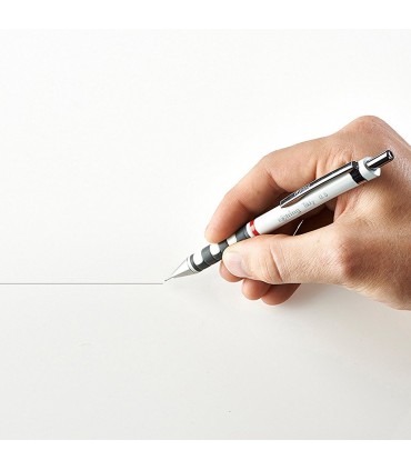 rOtring Tikky Colour-Coded Mechanical Pencils | 0.5 mm | Burgundy Barrel | Box of 12