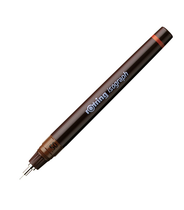 rOtring Isograph Technical Drawing Pen | 0.50 mm | Refillable Fineliner Pen