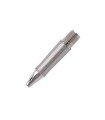 Shell Assembly for PARKER Sonnet Rollerball, Stainless steel with Silver Trims