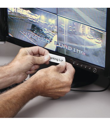 DYMO XTL All-Purpose Vinyl  Labels | 24 mm x 7 m | Black on White