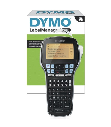 DYMO LabelManager 420P Label Maker | High Performance Rechargeable Portable Label Printer | Computer Connection | Print Barcodes