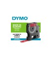 DYMO LabelManager cassette ruban D1 durable, haute résistance, Blanc/Rouge, 12mm x 3m