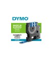 DYMO Rhino - Etiquettes Industrielles Vinyle 12mm x 5.5m - Blanc sur Bleu