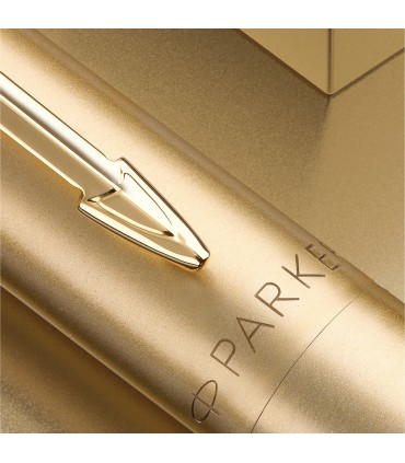 Parker Jotter XL stylo bille| or mat monochrome | pointe moyenne | encre bleue | sous blister