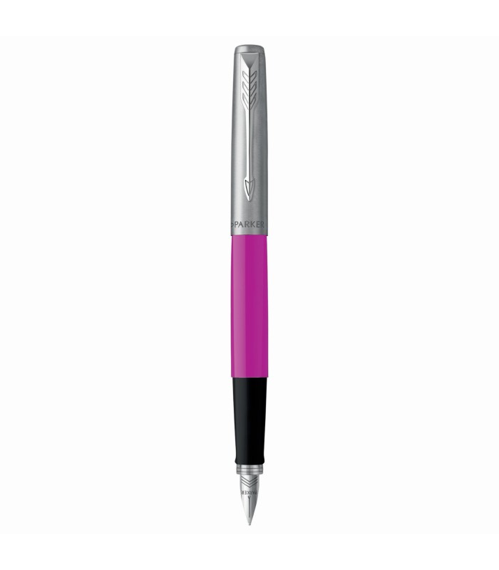 Parker Jotter Originals stylo plume | finition magenta classique | pointe moyenne | encre bleue | sous blister recyclable