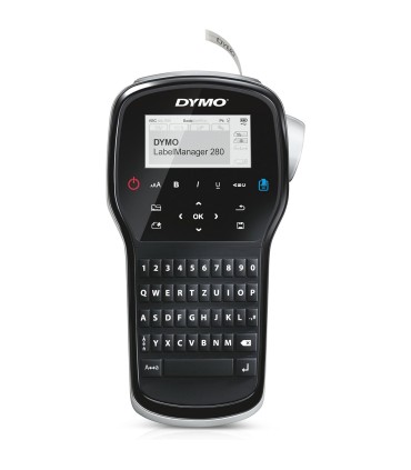 DYMO LabelManager 280 | Étiqueteuse Portable Rechargeable | Clavier QWERTZ | PC/MAC