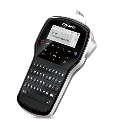 DYMO LabelManager 280 | Étiqueteuse Portable Rechargeable | Clavier QWERTZ | PC/MAC
