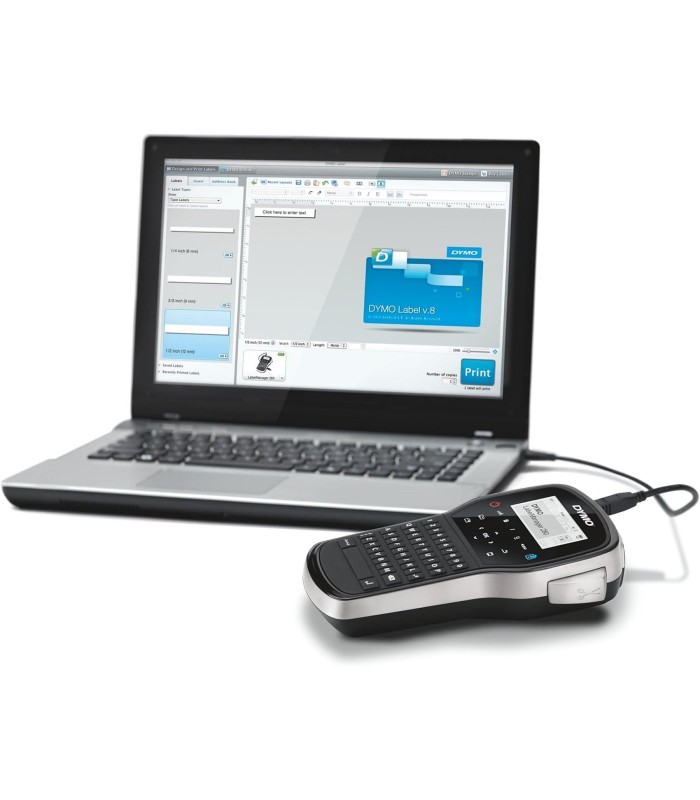 DYMO LabelManager 280 | Étiqueteuse Portable Rechargeable | Clavier QWERTZ | PC/MAC