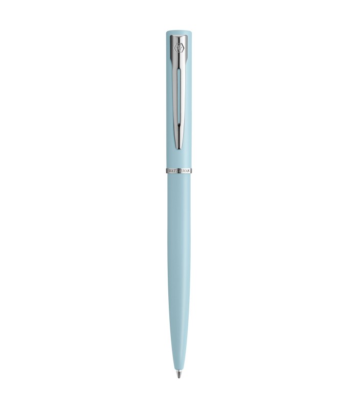 Waterman Allure stylo bille | Vernis bleu pastel mat | Pointe moyenne | Encre bleue | Coffret cadeau