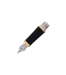 Nib Section for PARKER Urban, Black Gold Trim - Fine - Stainless Steel
