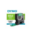 DYMO Rhino - Etiquettes Industrielles Vinyle 19mm x 5.5m - Blanc sur Vert