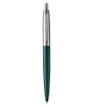 PARKER Jotter Ballpoint Pen XL, Greenwich Matte Green, Chrome trims, medium Point, Blue ink Refill