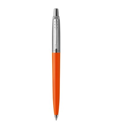 PARKER Jotter Originals - Orange Ballpoint Pen with Chrome trims, medium Point - Blister