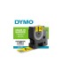 DYMO Rhino - Vinyl-Etiketten, 24mm x 5.5m, Schwarz auf Gelb