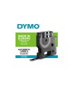 DYMO Rhino - Vinyl-Etiketten, 9mm x 5.5m, Weiß auf Schwarz