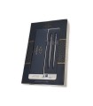 PARKER Jotter Gift Set : Stainless steel Ballpoint pen, Chrome trims with Refill + Stainless steel Mechanical Pencil, Chrome tri