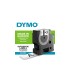 DYMO Rhino - Etiquettes Industrielles Gaines Thermorétractables pour câbles, 24mm x 1.5m, Noir sur Blanc