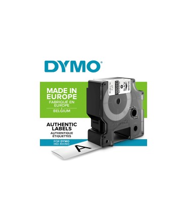 DYMO Rhino - Schrumpfschlauch, 24mm x 1.5m, Schwarz auf Weiß