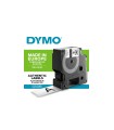 DYMO Rhino - Schrumpfschlauch, 24mm x 1.5m, Schwarz auf Weiß