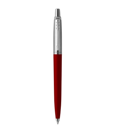 PARKER Jotter Originals - Red Ballpoint Pen with Chrome trims, medium Point - Blister