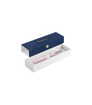 WATERMAN Allure Pastel Stylo plume, rose pastel, plume fine, encre bleue, Coffret cadeau 