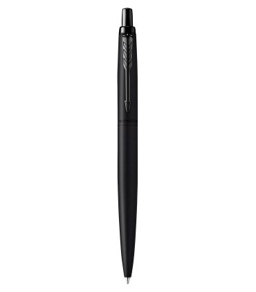 PARKER Jotter - Special Edition Ballpoint Pen XL, Monochrome Black, Black trims, medium Point, Blue ink Refill