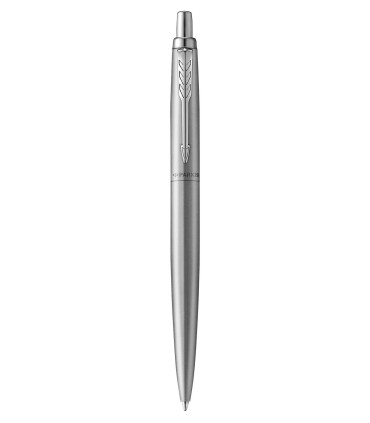 PARKER Jotter - Special Edition Ballpoint Pen XL, Monochrome Stainless  steel, Chrome trims, medium Point, Blue ink