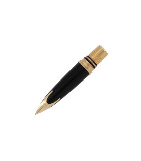 Nib Section for Waterman Carene with Gold Trims: Fine Oblique Size, 18K gold nib