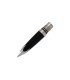 WATERMAN - Carene - Bloc Plume - Finition palladium - Plume Extra Fine Or 18K plaquée rhodium