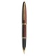 WATERMAN Carene Fountain Pen Amber, Gold trims, medium Nib 18K - Gift Boxed