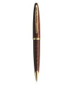 WATERMAN Carene Ambre stylo bille, Ambre, attributs dorés, recharge bleue pointe moyenne, Coffret cadeau