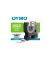 DYMO Rhino - Etiquettes Industrielles Gaine Thermorétractable, 19mm x 1.5m, Noir sur Blanc