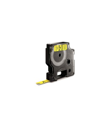 DYMO LabelManager cassette ruban D1 9mm x 7m Noir/Jaune (compatible avec les LabelManager et les LabelWriter Duo)