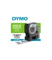 DYMO LabelManager D1 - StandardEtiketten, 24mm x 7m, Schwarz auf Transparent