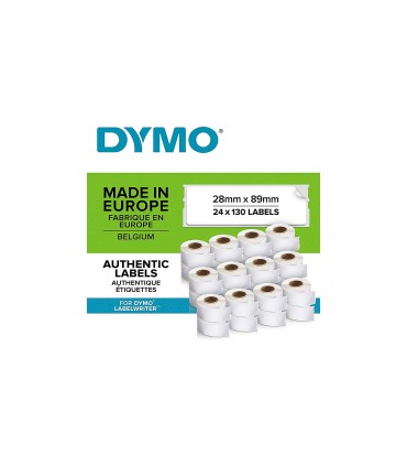 DYMO LabelWriter - Adresse Etiketten 28mm x 89mm (24 x 130 Etiketten)