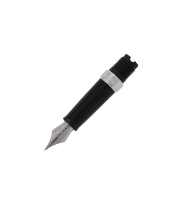 WATERMAN - Hemisphere - Bloc Plume noir - Finition palladium - Plume Extra Fine en acier inoxydable