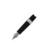 WATERMAN - Hemisphere - Bloc Plume noir - Finition palladium - Plume Fine en acier inoxydable